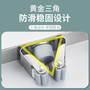 ที่วางขวดน้ำนงฟู่สปริงสแตนเลสแบบติดผนังสำหรับห้องน้ำและระเบียงพร้อมตะขอเก็บของ - Product Image 5