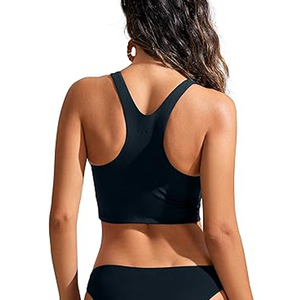 Nuovo bellissimo reggiseno sportivo da donna taglie forti da corsa antiurto gilet da Yoga Sexy Crop Top per il Fitness elasticizzato a quattro vie - Product Image 5