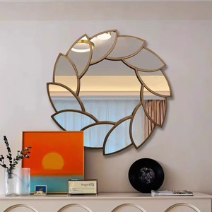60X60Cm Forme Irrégulière Porche <span class=keywords><strong>Couloir</strong></span> Décoration <span class=keywords><strong>Miroir</strong></span> En Trois Dimensions Simple <span class=keywords><strong>Miroir</strong></span> Créatif - Product Image 4