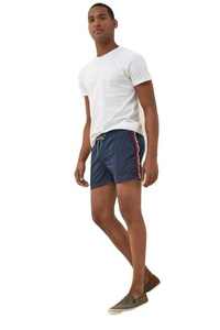 Shorts de Playa para Hombre de Alta Calidad, 100% Algodón, Ecológicos, Transpirables, de Secado Rápido, Cintura Elástica, para Natación y Uso Casual - Product Image 6