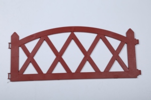 Lightweight Outdoor Path Fence Panels Garden Plastic White Picket for Home Decoration - Product Image 4