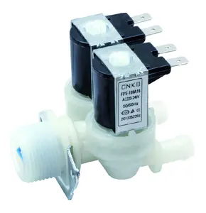 Cnkb Solenoid Dubbele Water Wasmachine Onderdelen Inlaatklep Twee Manier Uitlaatklep Voor Lg Wasmachine 5221EN1005B # FPS-180A1