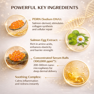 OEM/ODM Balle élastique PDRN à la Centella Asiatica pour sérum BOUNCE BALL Hydratant Éclaircissant pour le visage - Product Image 5