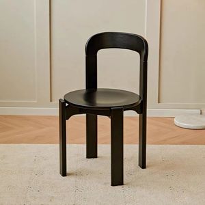 Chaise de salle à manger moderne en bois massif, hauteur réglable, écologique, imperméable, pour la maison, le bureau, l'hôtel, le restaurant, le café - Product Image 1