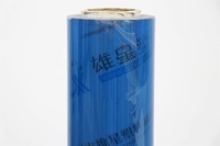 Film PVC Super Jernih Transparan Tebal 0.1mm Gulungan PVC Lembut untuk Pembuatan Tas Tekstil
