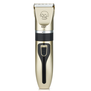 Tijeras Eléctricas Recargables RAF para Mascotas, Juego de Herramientas Profesionales Inalámbricas para el Cuidado del Pelo de Mascotas, Cortadora de Pelo - Product Image 1