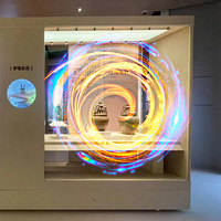 Pantalla LED Flexible Transparente Ultrafina, Película LED Transparente Adhesiva para Instalación de Adhesivos