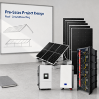 Desain Proyek Pra-Penjualan Sistem PV Surya Hibrida 5kW 10kW 20kW 30kW dengan Pengontrol MPPT