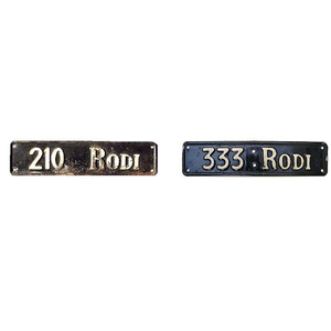 Matrículas de Italia en relieve personalizado en blanco sublimación coche aluminio matrículas - Product Image 4