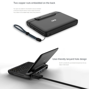 <span class=keywords><strong>GPD</strong></span> MicroPC Mini <span class=keywords><strong>ordinateur</strong></span> <span class=keywords><strong>portable</strong></span> de jeu 6.0 pouces 8GB + 256GB Win 10 Intel Celeron N4120 Quad Core Mini Gaming Business Laptop Computer - Product Image 6