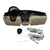 Salpicadero de Piel de Gran Venta Mundial en Combinación de Colores Blanco y Negro para Coche Bmw X5 X6 E70 2008-2013