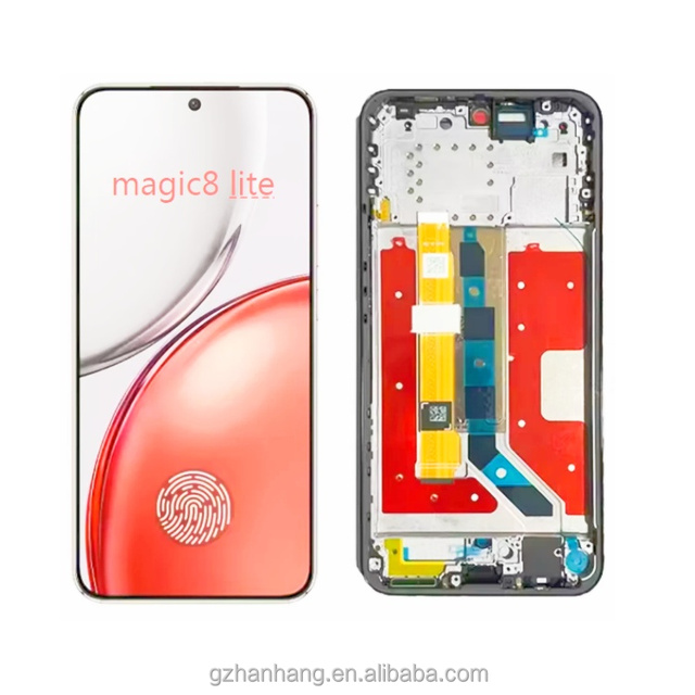 New Arrival for Honor Magic8 Lite MTN-NX1M /MAGIC 6 PRO Original LCD Screen Digitizer Full Assembly with Frame Complete