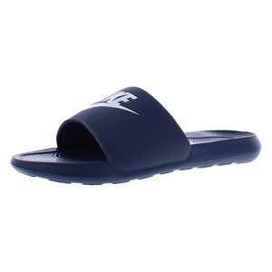 Sandalias Nike Victori One para hombre, color azul medianoche, blanco, parte superior de EVA, sin cordones, para verano - Product Image 1