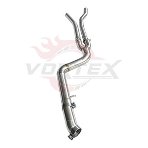 ท่อกลางสแตนเลสวอร์เท็กซ์สำหรับ G20 M340i B58 3.0T 2019-2024เสียงท่อไอเสีย - Product Image 1
