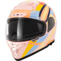2023 nueva protección de seguridad adulto Rosa señoras carretera motocicleta Casco integral niña casco rosa