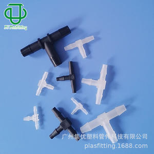 Connecteur de collecteur d'irrigation en pagode à trois voies de type T de haute qualité avec crochet barbelé, disponible en gros - Product Image 4