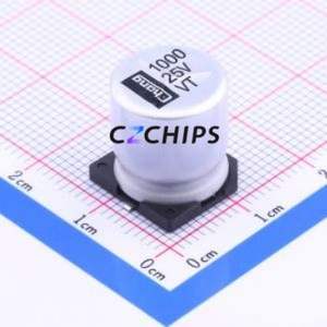 Condensador Electrolítico de Aluminio SMD VT1E102MI135000CE0, D12.5xL13.5mm 1000uF 20% 25V 12.5mm - Product Image 1