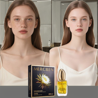 Sérum pour le visage au collagène végétal biologique Mercilen, acide hyaluronique, hydratation intense, huile essentielle anti-rides pour peaux sèches