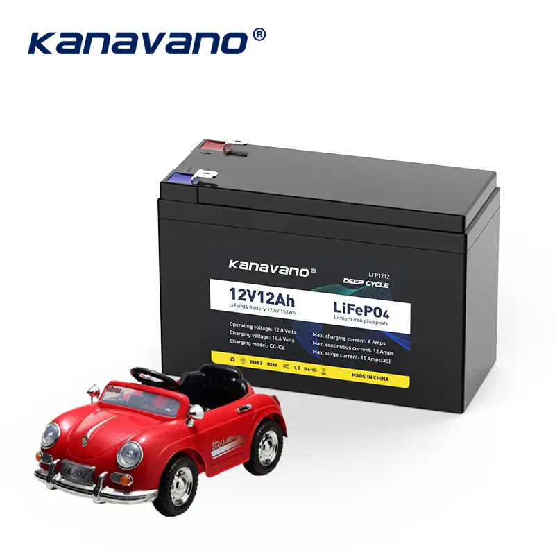 rechargeable 12.8v 8ah lifepo4 battery 12.8v 8AH 10AH 12AH kids electric toy car battery