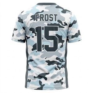 Maillot de football personnalisé, impression par sublimation intégrale, tissu durable de haute qualité, évacuation de l'humidité, sans manches, équipes professionnelles, club - Product Image 3