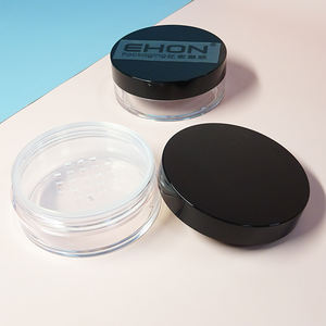 Frasco de plástico con purpurina de dos pisos, frasco de polvo suelto para cosméticos, estampado en caliente, nuevo modelo - Product Image 4