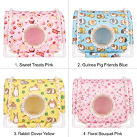 Nouveau Nid Douillet Hiver Motif Noël pour Petits Animaux – Hamac Glider Direct Usine pour Hamsters et Cochons d'Inde