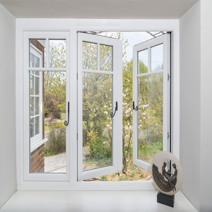 Fenêtre à battant en aluminium renforcé UPVC Lolands, moderne, sur mesure, à cadre cintrée, avec poignées et charnières, à rupture <span class=keywords><strong>de</strong></span> pont thermique, résistante aux intempéries, pour <span class=keywords><strong>salle</strong></span> <span class=keywords><strong>de</strong></span> <span class=keywords><strong>bain</strong></span> - Product Image 4