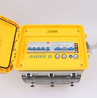 Boîte de distribution d'énergie pour les États-Unis SS2-50P NEMA 5-20R Prise GFCI Voiture de tourisme ULUS LISTED UNITÉ DE DISTRIBUTION D'ÉNERGIE PORTABLE