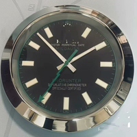 Grande Horloge Murale de Luxe en Métal Doré, Design Artistique 3D Unique Nordique, Décoration Moderne pour la Maison, Horloge de Poignet