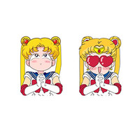 Calcomanías de gran tamaño, pegatina de movimiento 3D de sailor moon