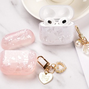 Étui porte-clés de luxe en coquille de perle étui souple antichoc pour <span class=keywords><strong>Apple</strong></span> <span class=keywords><strong>Airpods</strong></span> 1 2 3 pour étui <span class=keywords><strong>AirPods</strong></span> Pro - Product Image 5