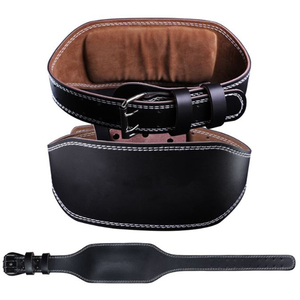 Cinturón <span class=keywords><strong>de</strong></span> Soporte Lumbar <span class=keywords><strong>de</strong></span> Cuero Resistente para Gimnasio y Fitness, Cinturón <span class=keywords><strong>de</strong></span> Levantamiento <span class=keywords><strong>de</strong></span> Pesas para Entrenamiento <span class=keywords><strong>de</strong></span> Fuerza - Product Image 4