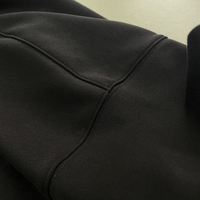Sweat-shirts en coton de haute qualité pour hommes, avec broderie personnalisée, poignets à trous pour les doigts et le pouce, strass, capuche en corne