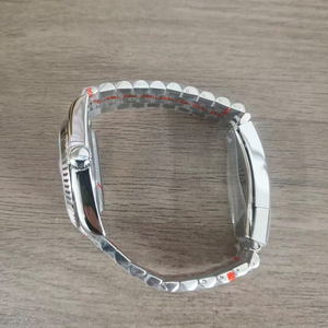 Reloj Mecánico Automático de Acero Inoxidable para Hombre, Color Morado, de Lujo, con Cristal de Zafiro, Resistente al Agua 3BAR, Cierre Plegable de Seguridad - Product Image 4