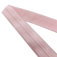 Bande Bande souple couture bande élastique replier élastique cheveux élastique biais Spandex Logo personnalisé sous-vêtements tricotés sangle élastique