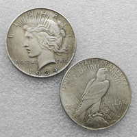 Pièces de monnaie commémoratives Peace Dollar des États-Unis 1921-1969, cadeaux, décoration de la maison