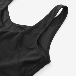 Removable Pads Breathable Yoga Cropped High Waist <b>Crop</b> Sports Tank Fitness <b>Top</b> with Moisture Wicking Quick Dry - Product Image 3