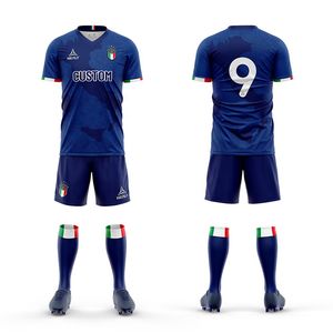 เสื้อฟุตบอลคอวีเสื้อทีมฟุตบอลเสื้อทีมฟุตบอลออกแบบได้ตามที่ต้องการ - Product Image 6