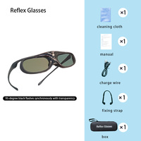 Lunettes d'entraînement intelligentes à stroboscope, autonomie de 5 heures, obscurité à 90 %, améliorent la vision pour le basketball, le baseball et plus encore