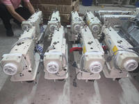 JUKIs – Machines à coudre industrielles à Double aiguille LH-3128 usagé