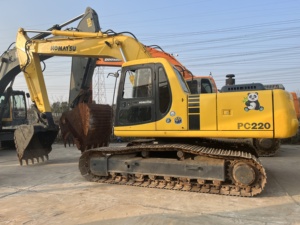 <strong>Used</strong> Komatsu PC220-6 <strong>Excavator</strong> 22 Ton Crawler Digger - Original Japan Engine Heavy Duty Construction Machinery - Product Image 1