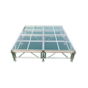 Scène en verre en treillis d'aluminium, plate-forme de scène mobile avec CE TUV pour groupe/concerts/<span class=keywords><strong>musique</strong></span>/événements - Product Image 1