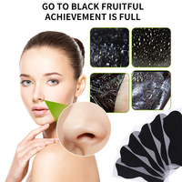 Marque privée Élimination des points noirs Patch nasal Nettoyage en profondeur Bandes de charbon de bois pour pores Dissolvant de tête noire