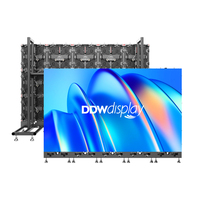 Pantalla LED de Pared para Alquiler de Escenarios Móviles, Curva Virtual, para Discotecas, Iglesias, 8k, Portátil, Interior/Exterior, Impermeable