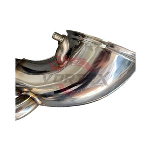 ท่อไอเสียสแตนเลสสตีล 304 ขัดเงาแบบกระจก พร้อมพ่นทราย สำหรับรถปอร์เช่ 911 992 GT3 4.0L เสียงสูง สำหรับรถแข่ง แบบ Catback Valvetronic - Product Image 6