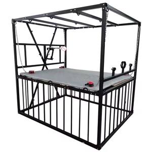 BDSM Muebles Cama Adulto Castigo Restricción Herramienta X Marco Grande Mazmorra Bondage - Product Image 1