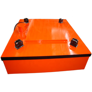 Yüksek manyetik kuvvet dikdörtgen tasarım güçlü <span class=keywords><strong>Conveyor</strong></span> için konveyör bant Metal demir askıya almak için manyetik ayırıcı - Product Image 2