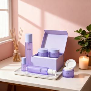 ขวดบรรจุภัณฑ์เครื่องสำอางทรงกลมสีชมพูแบบหรูหรา ขนาด 30 กรัม 50 กรัม 80 กรัม 40 มล. 100 มล. 120 มล. สำหรับโลชั่น ครีม หรือสเปรย์ พร้อมหัวปั๊ม - Product Image 4