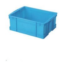 465-200 <span class=keywords><strong>Prix</strong></span> attractif, nouvelle caisse de transport empilable en plastique HDPE de la marque JINDU, modèle de boîte pour légumes - Product Image 4