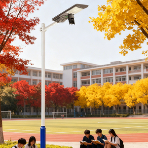 ไฟถนน LED 4G สำหรับภายนอกอาคาร กันน้ำ ใช้พลังงานแสงอาทิตย์ ควบคุมผ่านแอพ WiFi ความคมชัดสูง พร้อมระบบตรวจสอบอัจฉริยะ - Product Image 5
